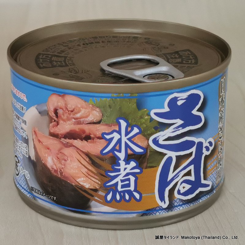 MIZUNI　CAN　–　まこーる☆日本食材・宅配・デリバリー　さば水煮（缶）　SABA